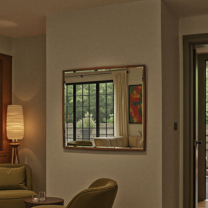 bronze bevel wall mirror