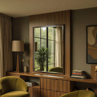 Bronze mid-century mirror