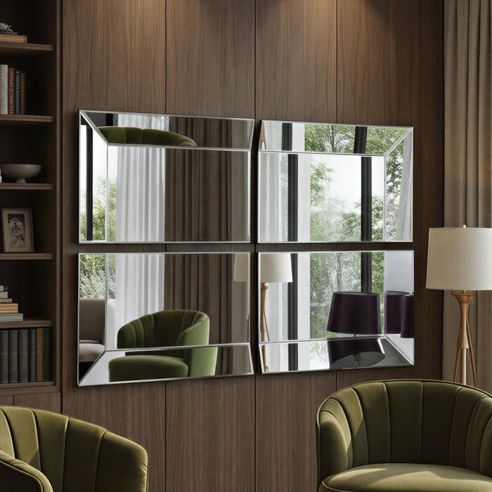 panel sectional mirror