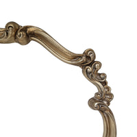 Traditional antique gold mirror