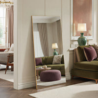 Large Gold floor mirror