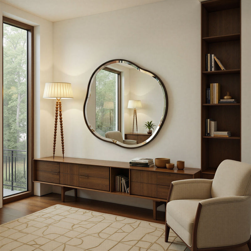 Bronze Organic mirror